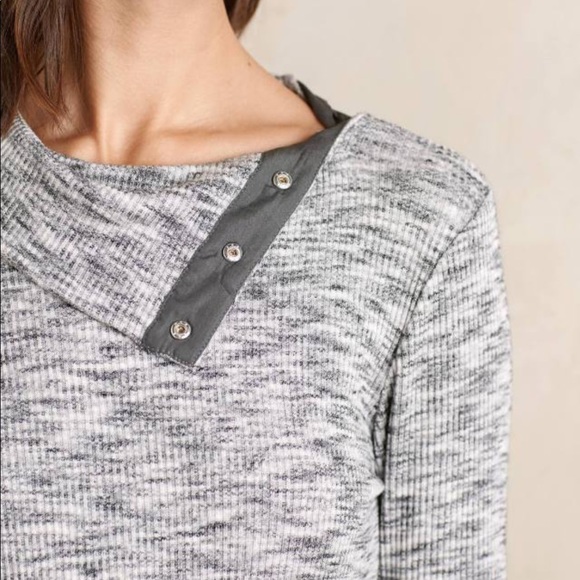 Dolan Left Coast Collection snap turtle neck - Picture 2 of 2